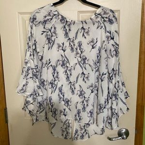 Spicy surgar blouse amazing sleeves and back love the colours